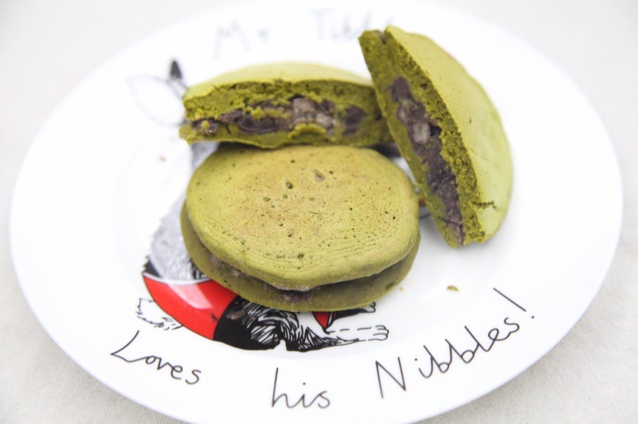 抹茶蜜豆铜锣烧