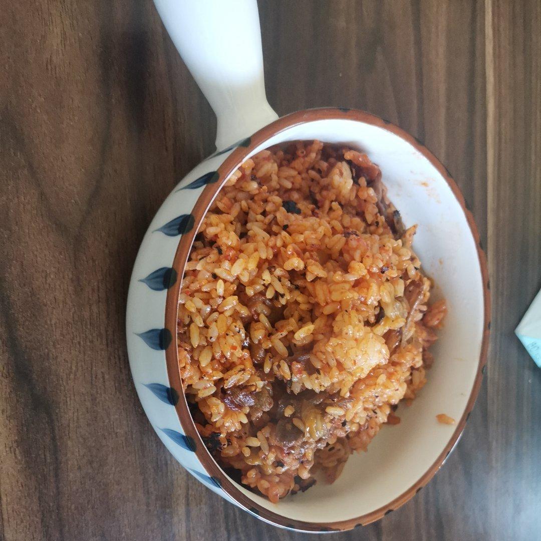 泡菜肥牛炒饭