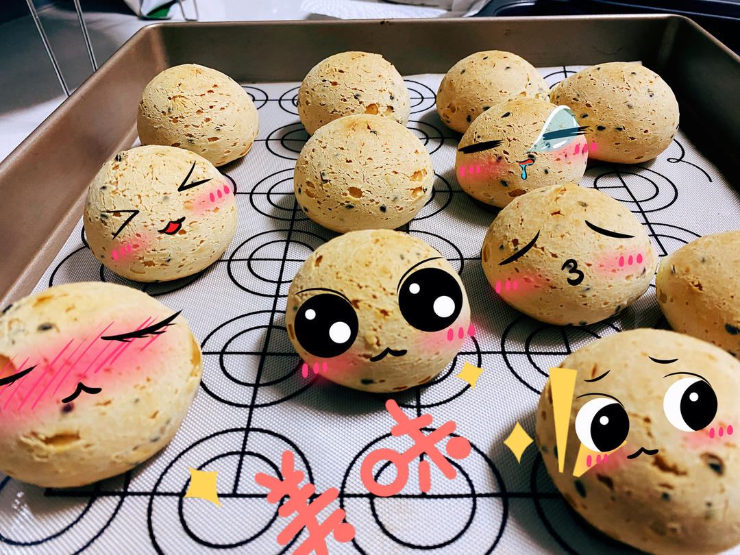 拒绝预拌粉的麻薯面包