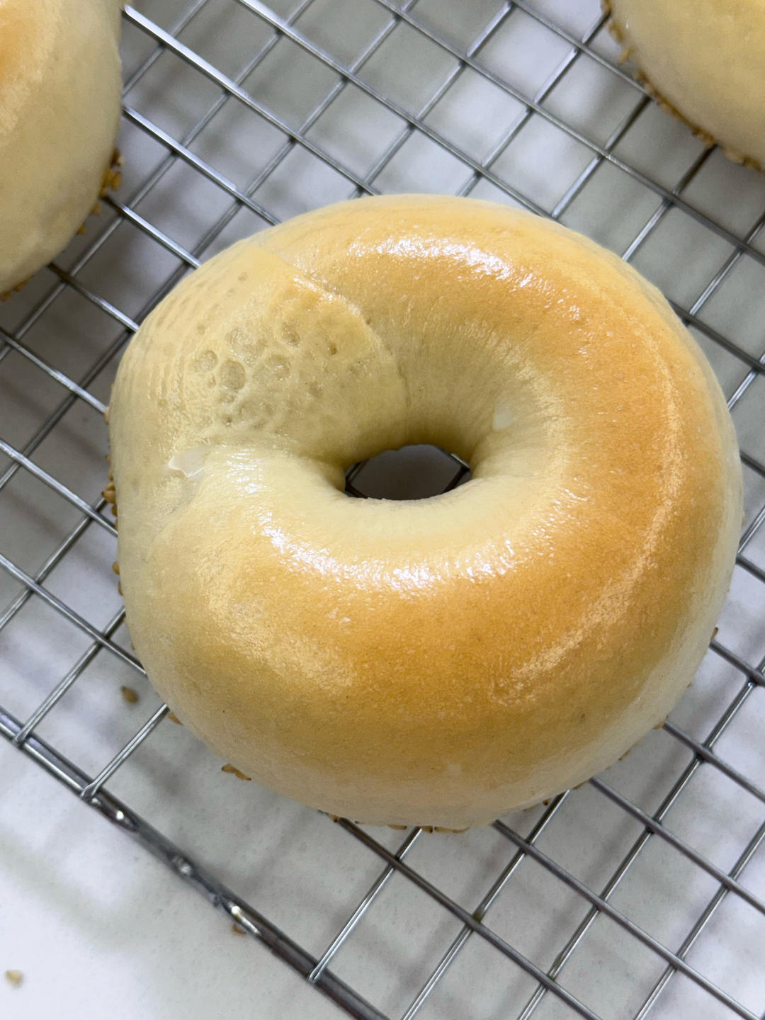 🥯奶盐芝麻萃底贝果
