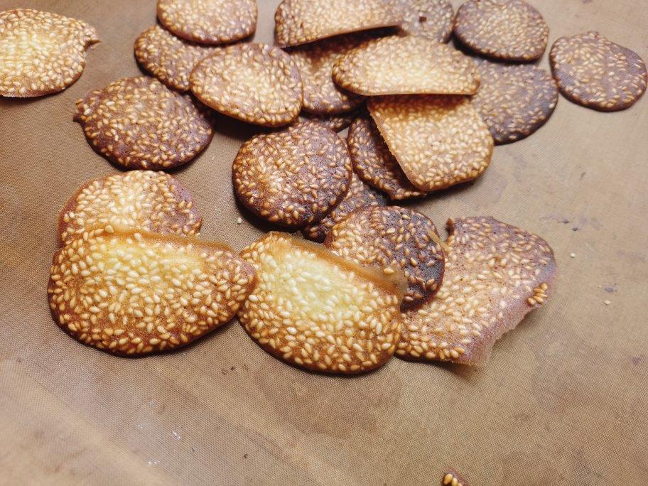 蛋白芝麻薄脆饼—消耗蛋白最好的方法