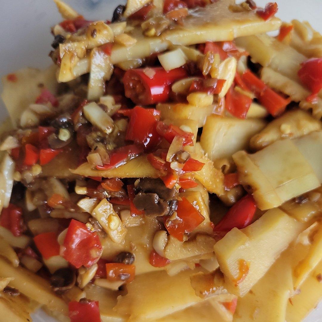 快手酸辣笋尖（桂林米粉的灵魂）