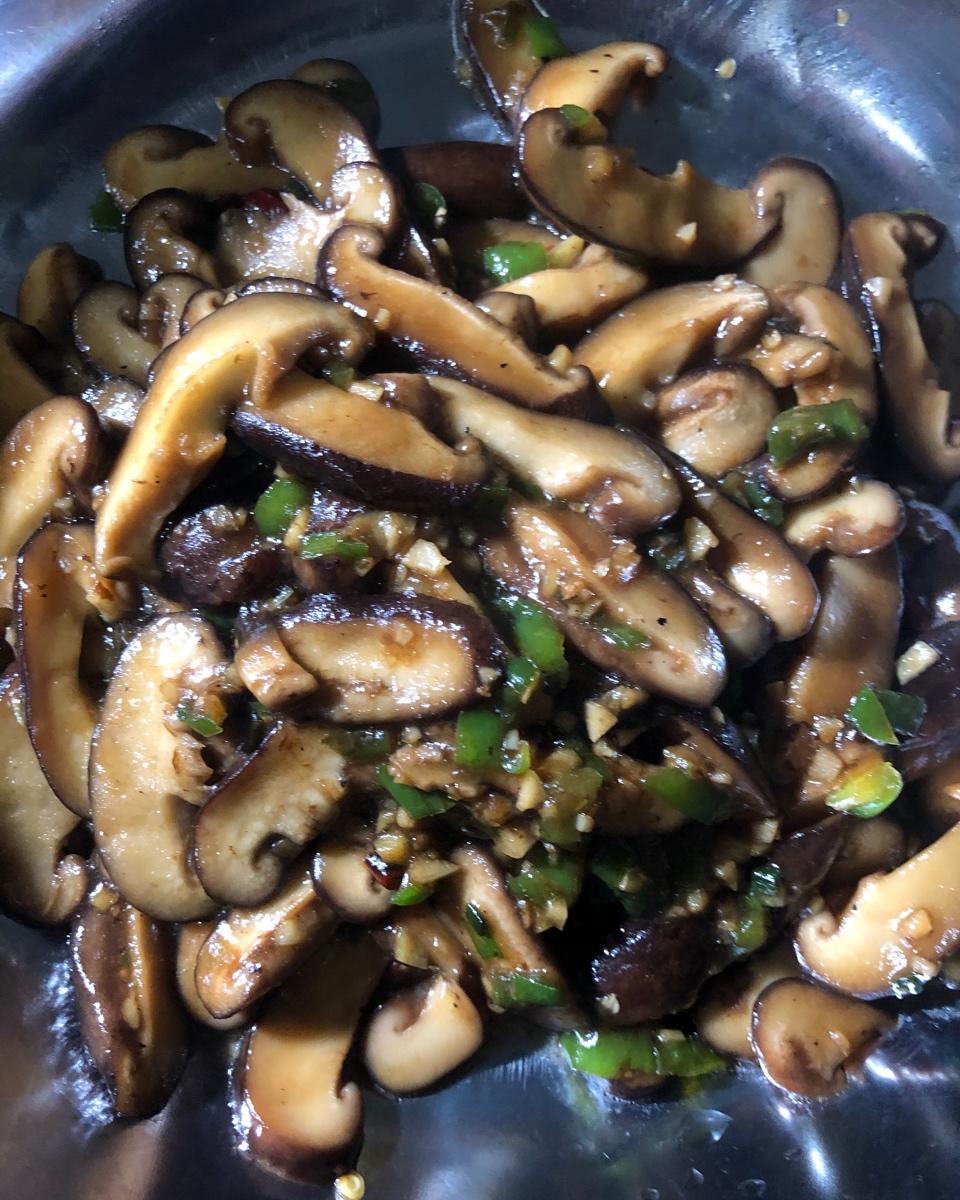 鲜美无比的蚝油香菇