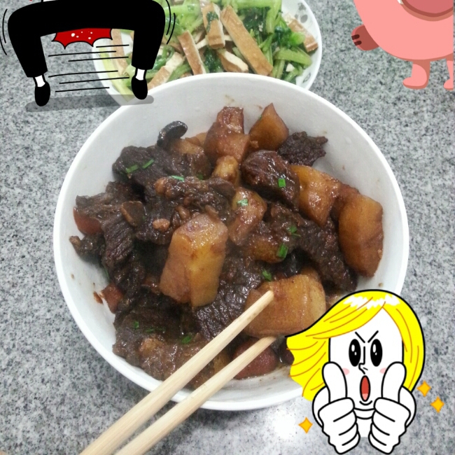 土豆烧牛肉