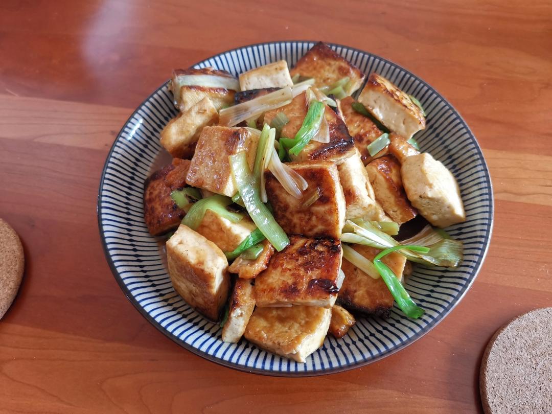 大葱烧豆腐