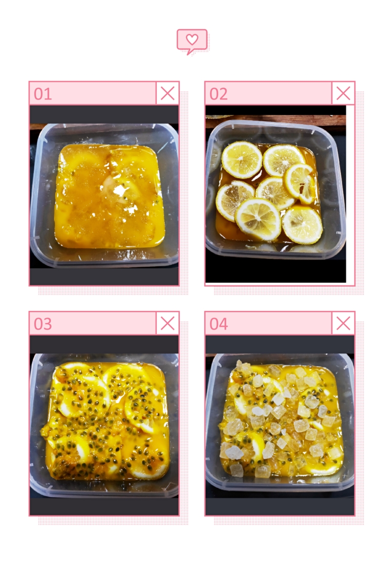 不让味蕾失望的百香果柠檬蜂蜜茶的做法 步骤10