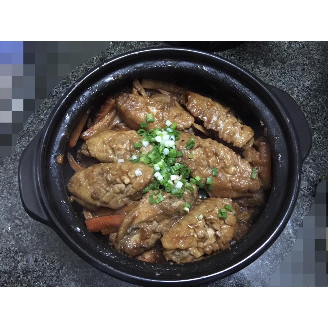 香薯鸡翅锅(塔吉锅)