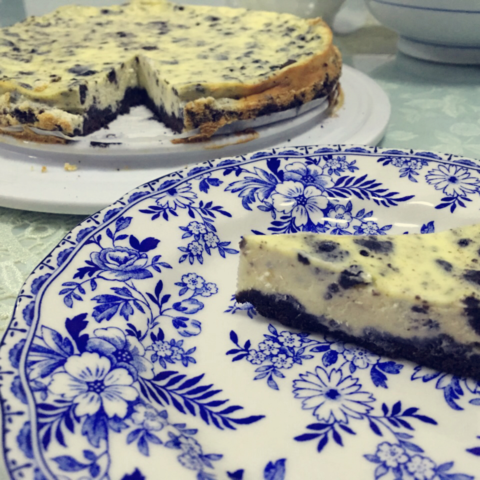 Oreo Cheesecake Bars 奥利奥芝士条