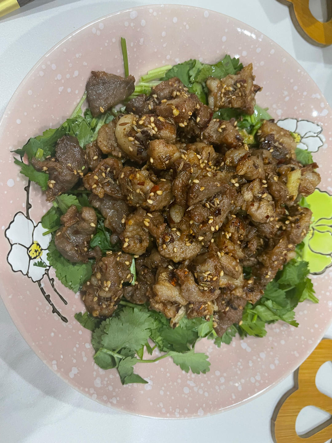 吃不到膻味的比烧烤更好吃的孜然羊肉🐏