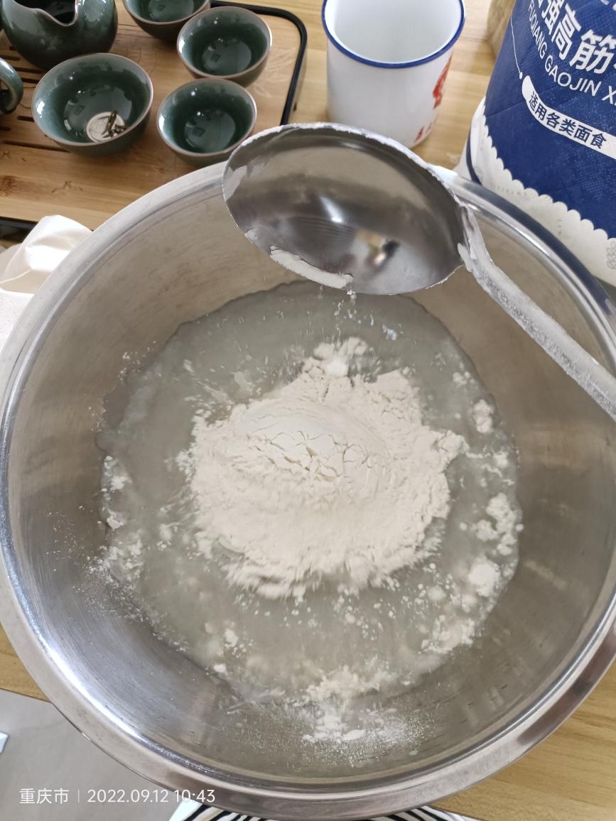 纯奶手撕吐司的做法 步骤1