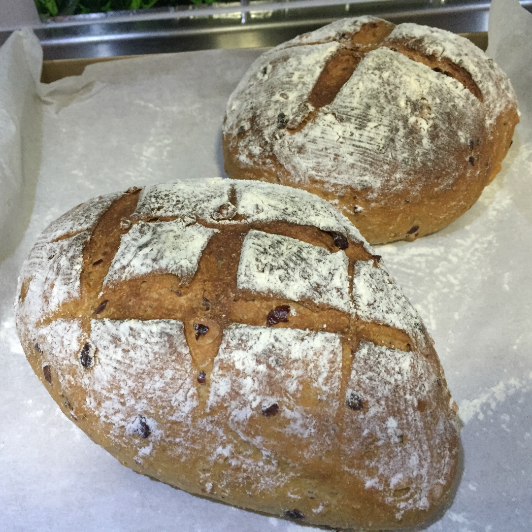 全麦核桃包～软欧包