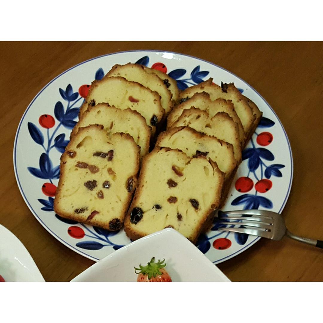 朗姆酒葡萄磅蛋糕（超级详细版）