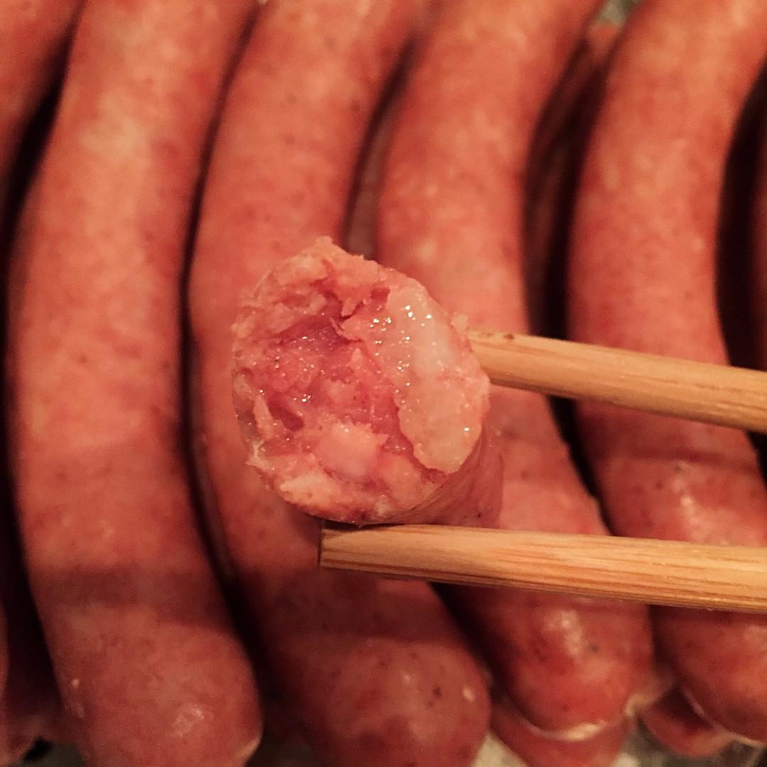 最初_e8w3做的台湾烤肠 儿童肠