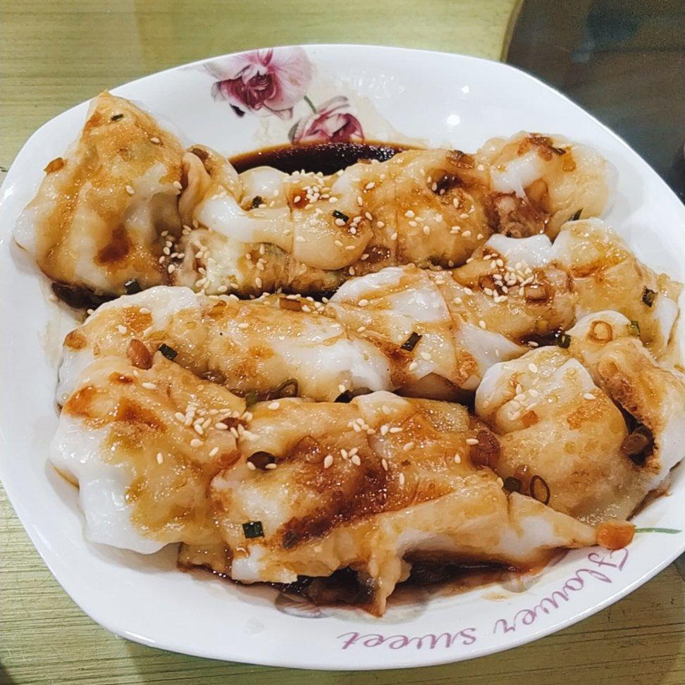 广式蛋肉肠粉视频操作