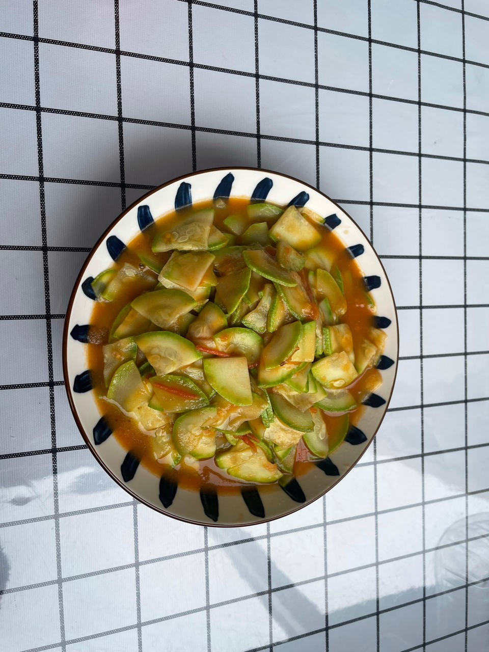 番茄炒西葫芦（已更新）( Stir-fried Tomato and Zucchini )