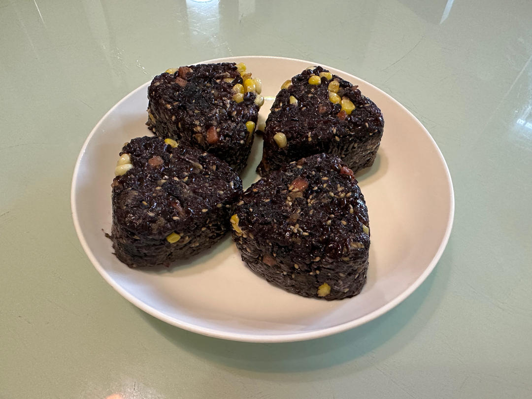 爆浆芝士饭团