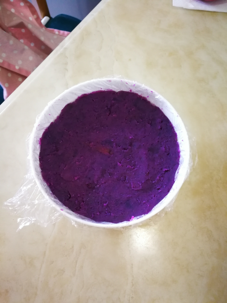 酸奶紫薯冰淇淋的做法 步骤5