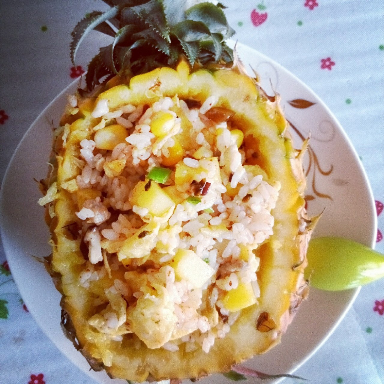 培根菠萝饭