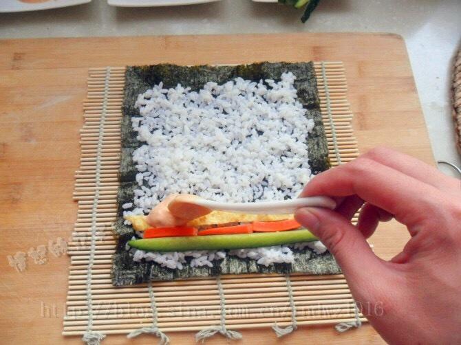 快手早餐---寿司的做法 步骤4