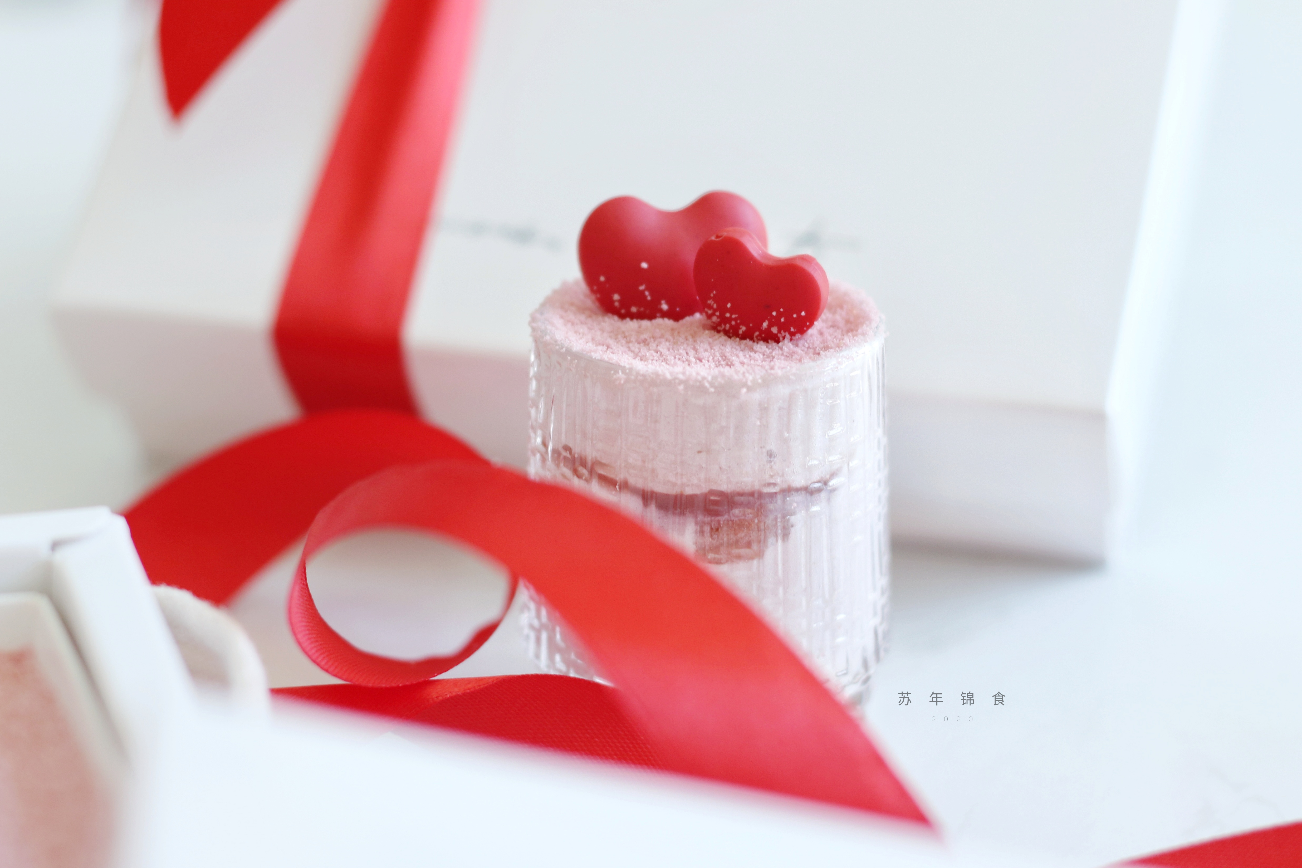 怦然心动的粉色甜蜜-520独家原创网红覆盆子提拉米苏爱意盒的做法 步骤27