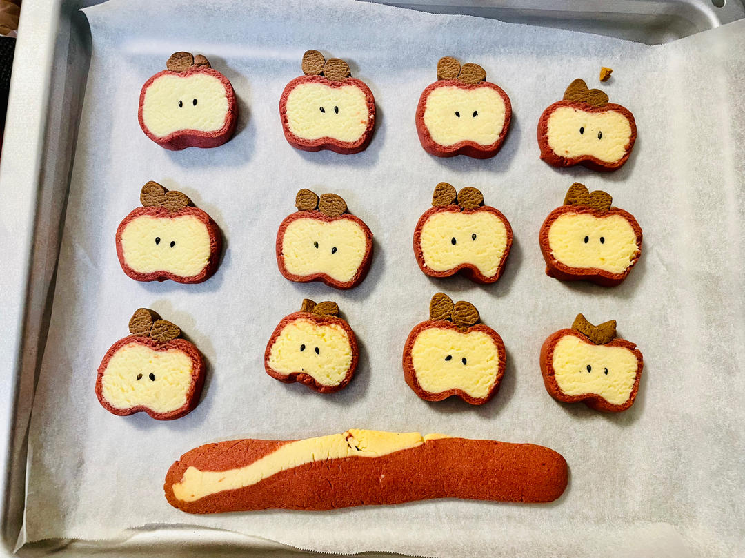 ⛄️圣诞季🎄｜平安夜苹果｜🍎饼干🍎