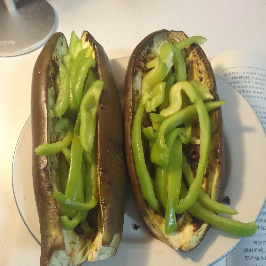 微波炉烤茄子