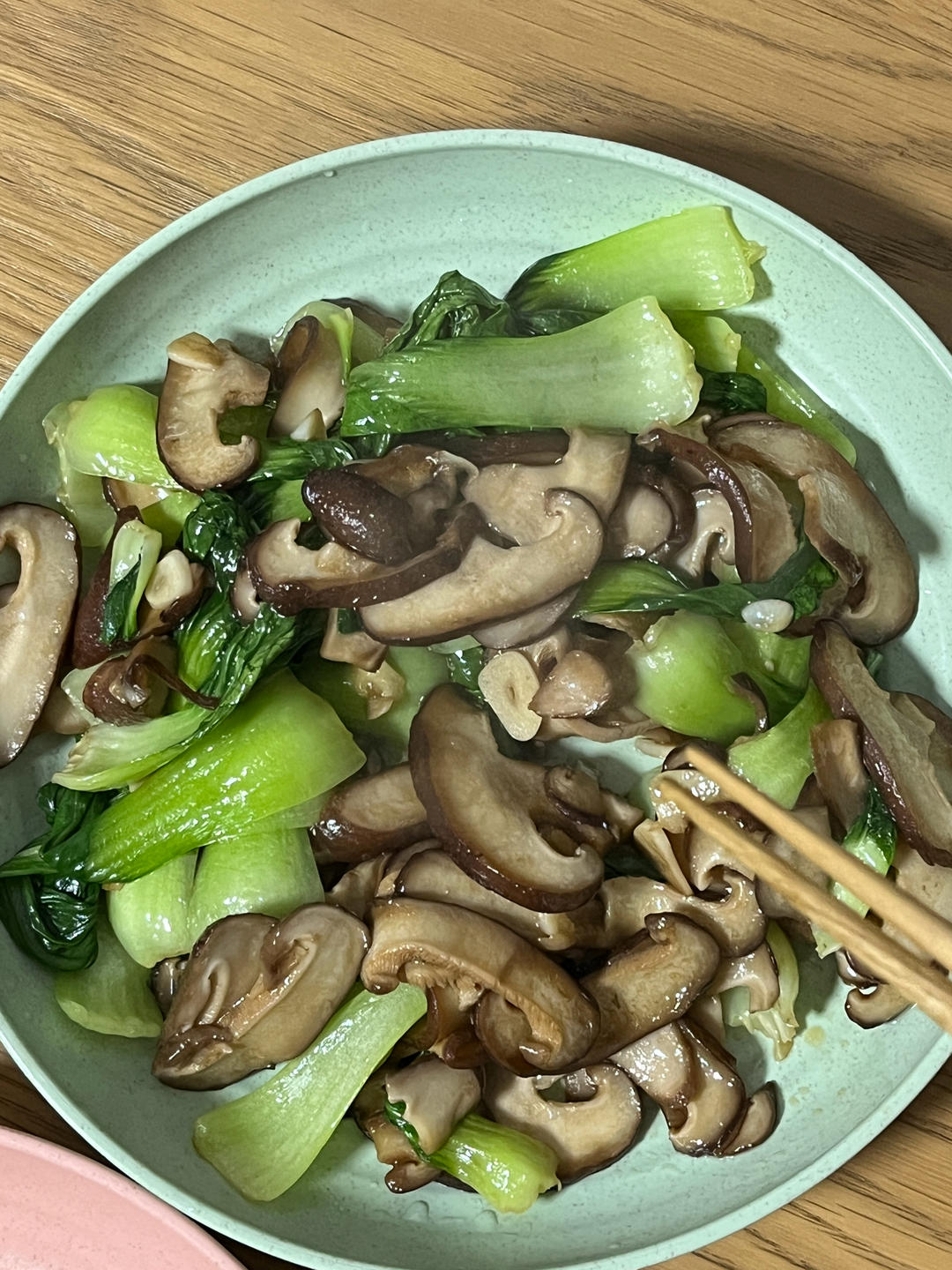 比肉还好吃的——蚝油香菇油菜
