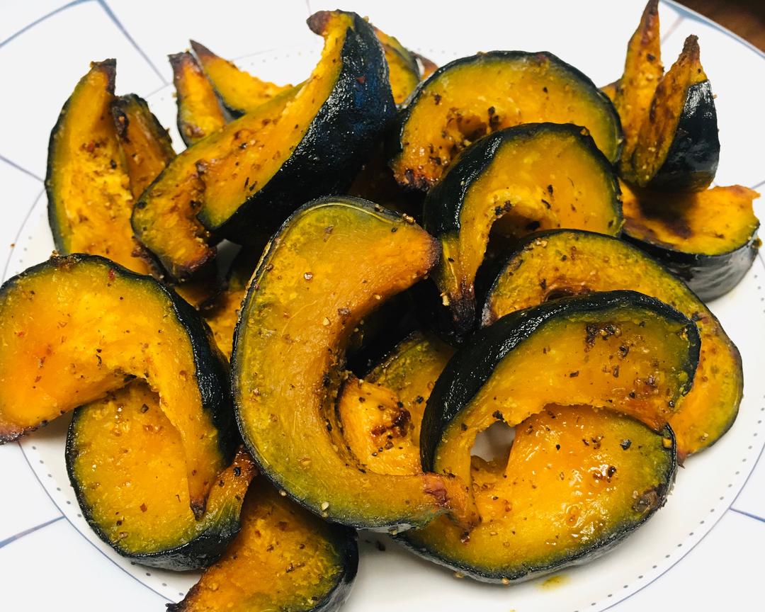 烤贝贝南瓜➕南瓜浓汤、做一次两种吃法