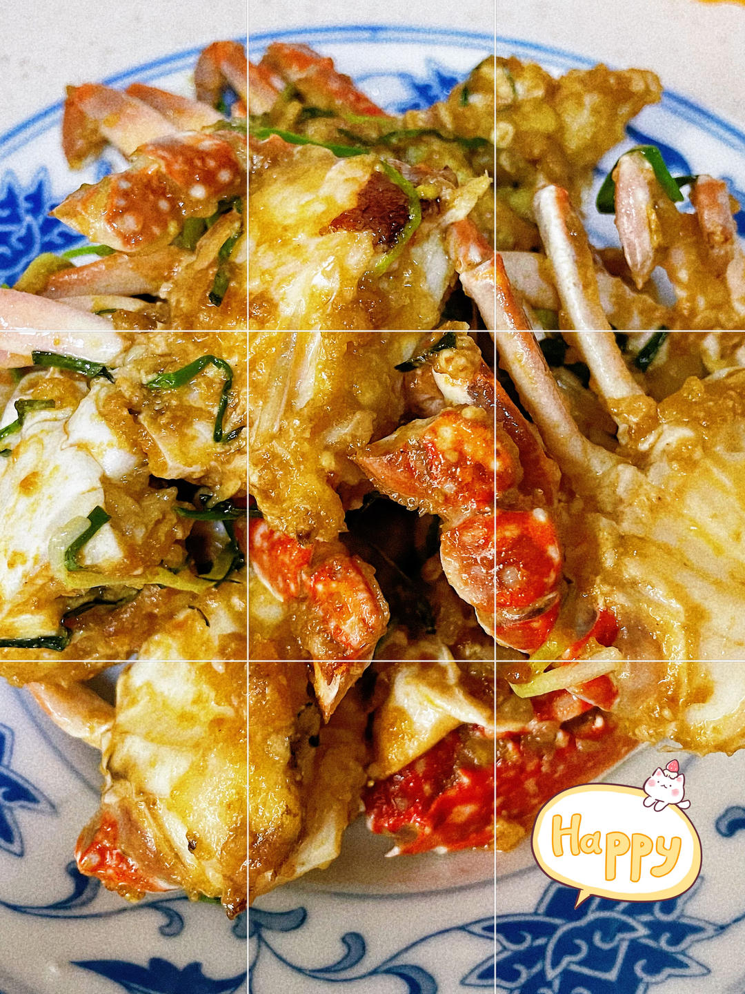 葱姜炒梭子蟹（very easy）