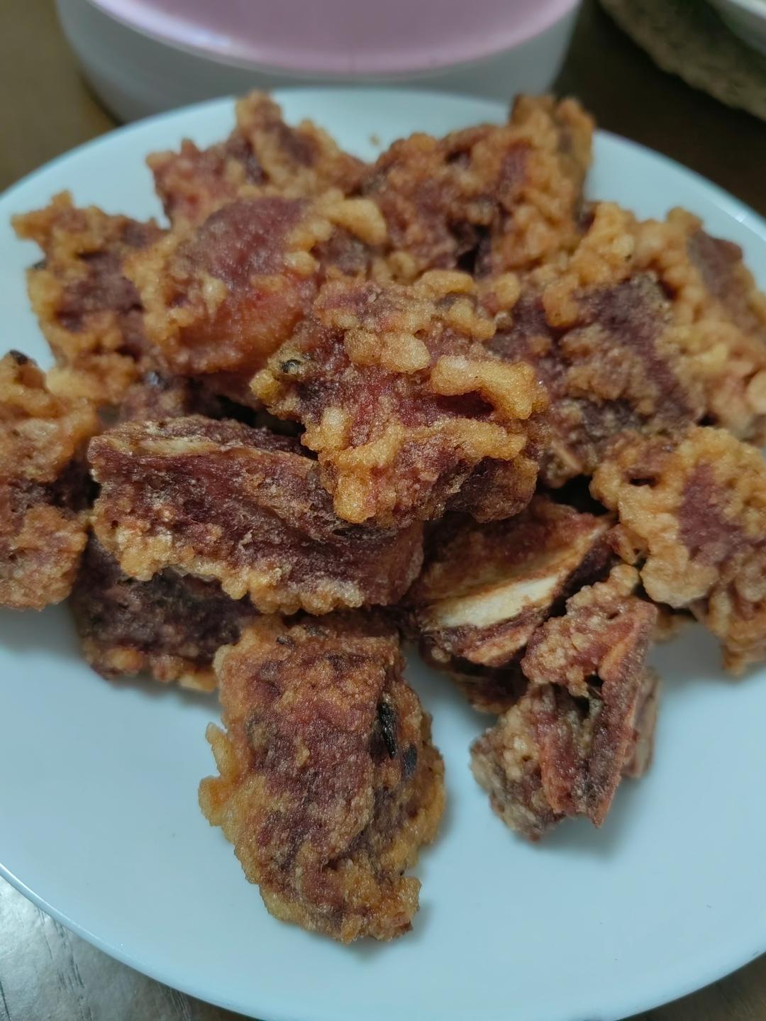 南乳蒜香酥肉