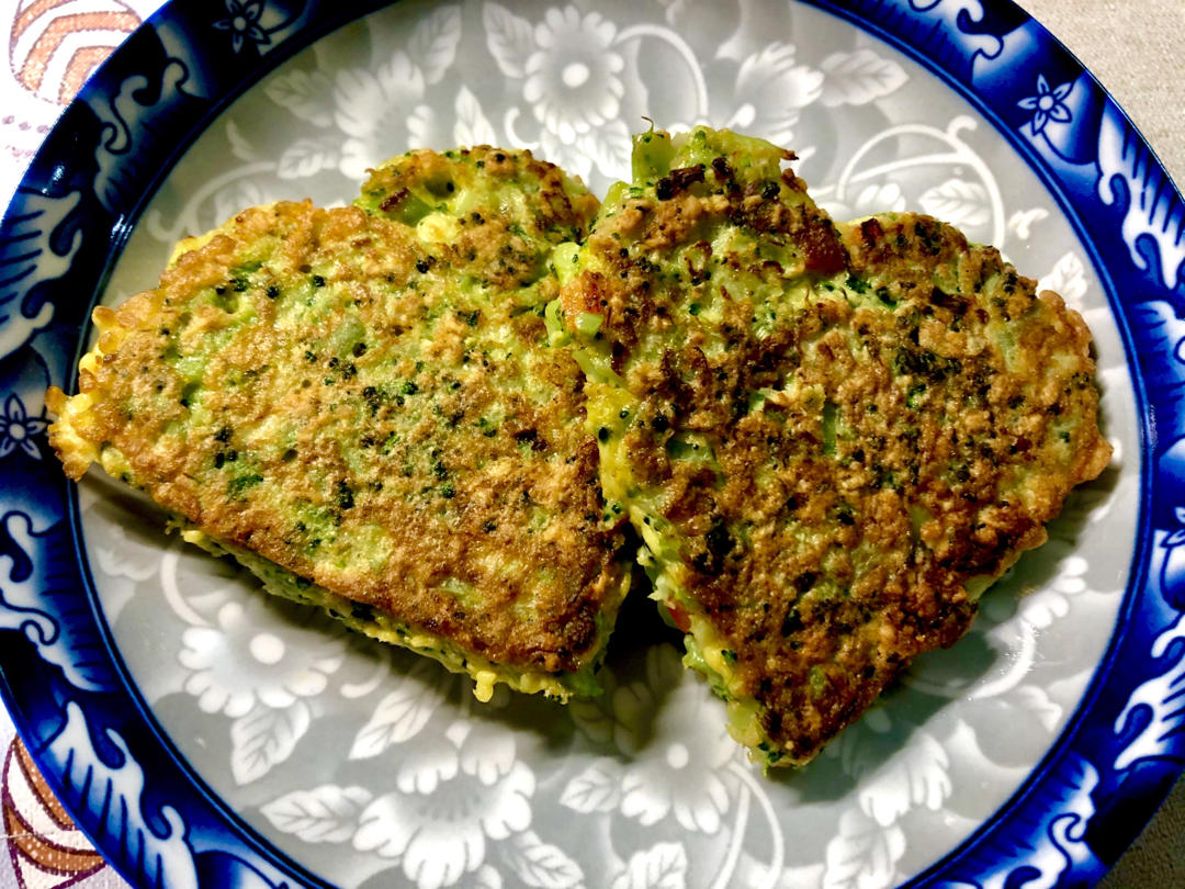 西兰花营养早餐饼