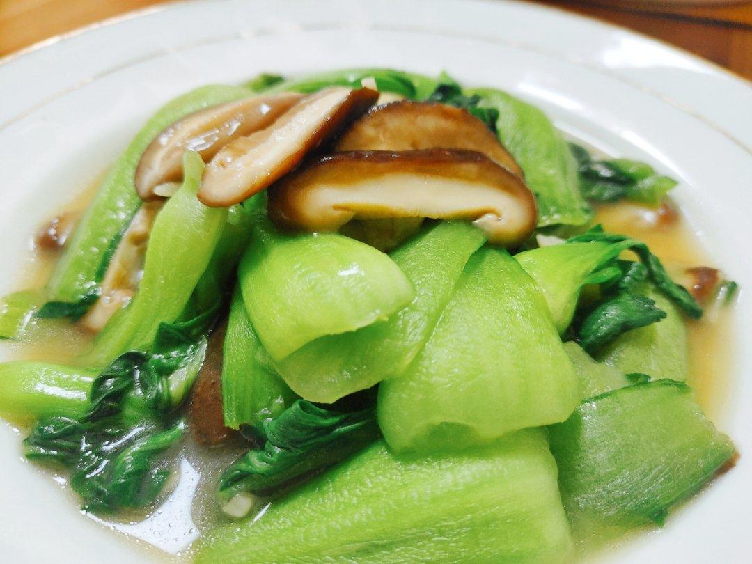 liling吖1做的香菇上海青