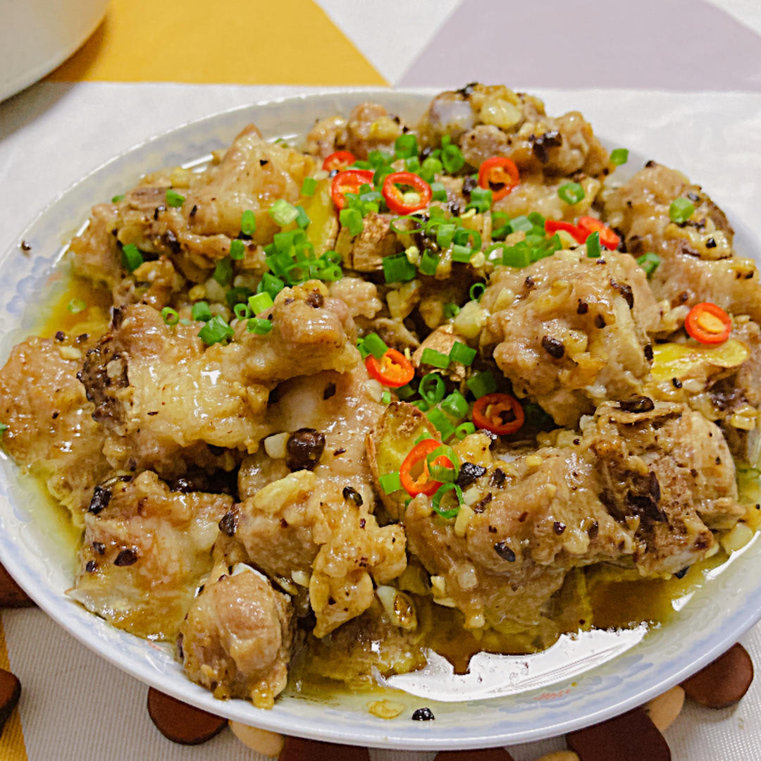 豆豉蒸排骨