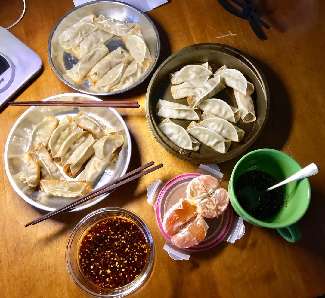 三鲜锅贴 Fried Dumplings