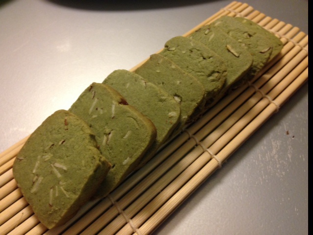 抹茶杏仁饼干