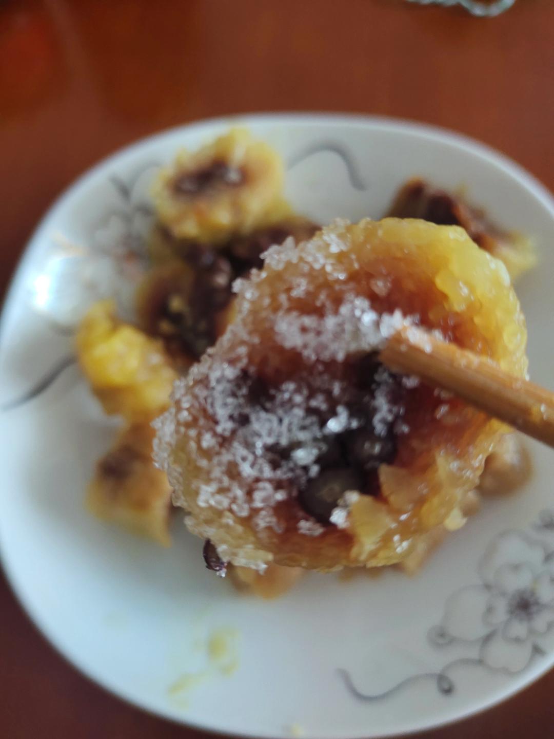 红豆碱水粽