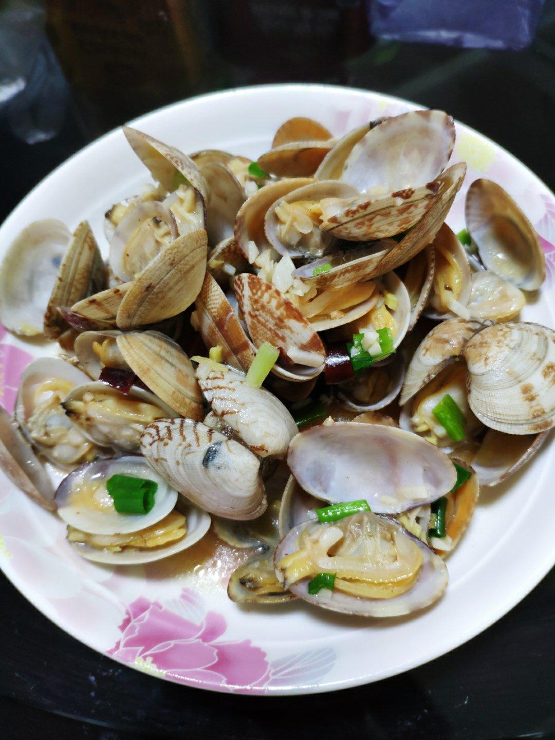 西式超鲜蒸花蛤