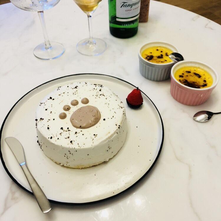 6寸原味戚风蛋糕