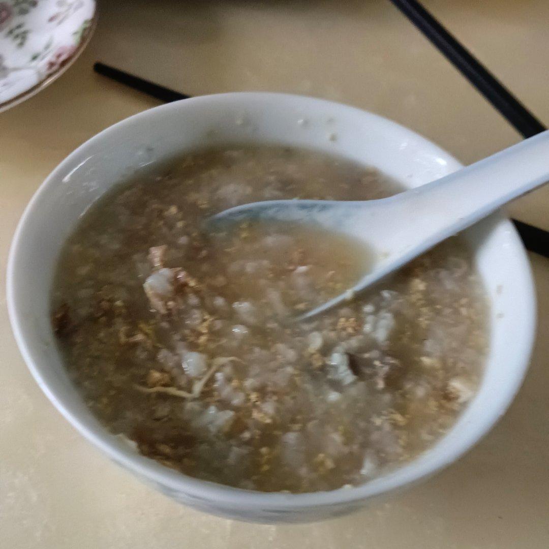 牛肉蛋花粥