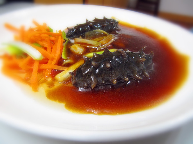 家庭版葱烧海参