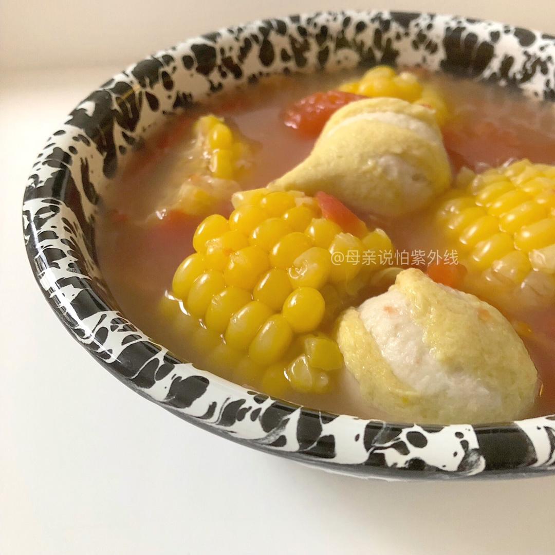 素食｜番茄玉米汤