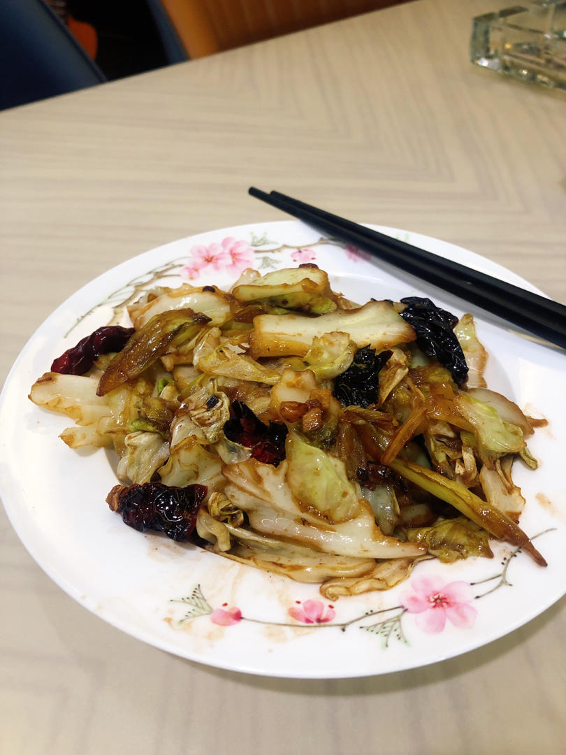 5分钟快手菜，手撕包菜