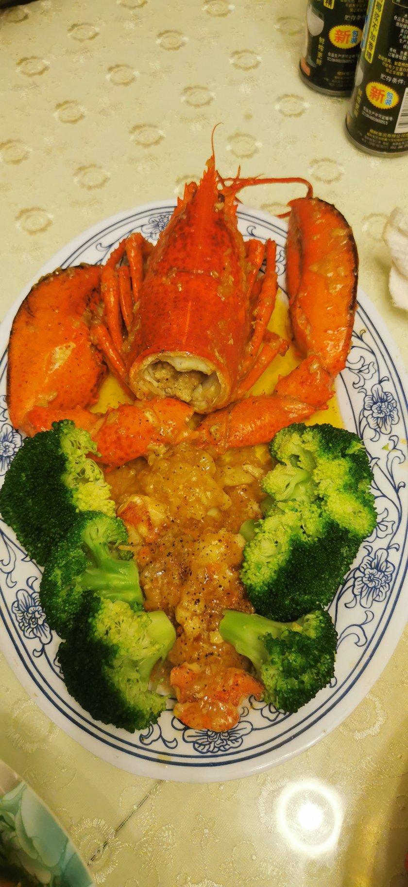 蒜泥黄油波士顿龙虾