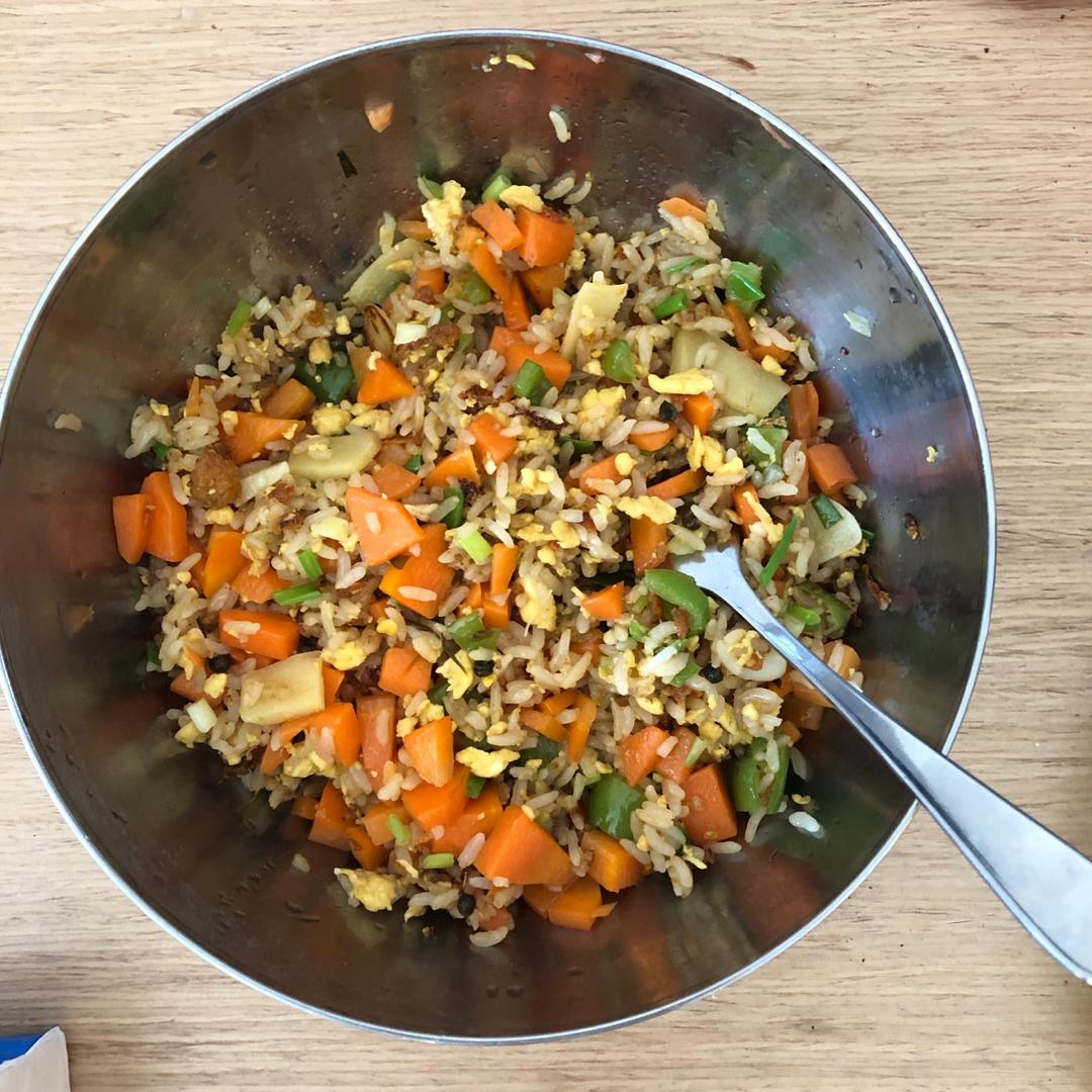 好吃到停不下来的酱油蛋炒饭