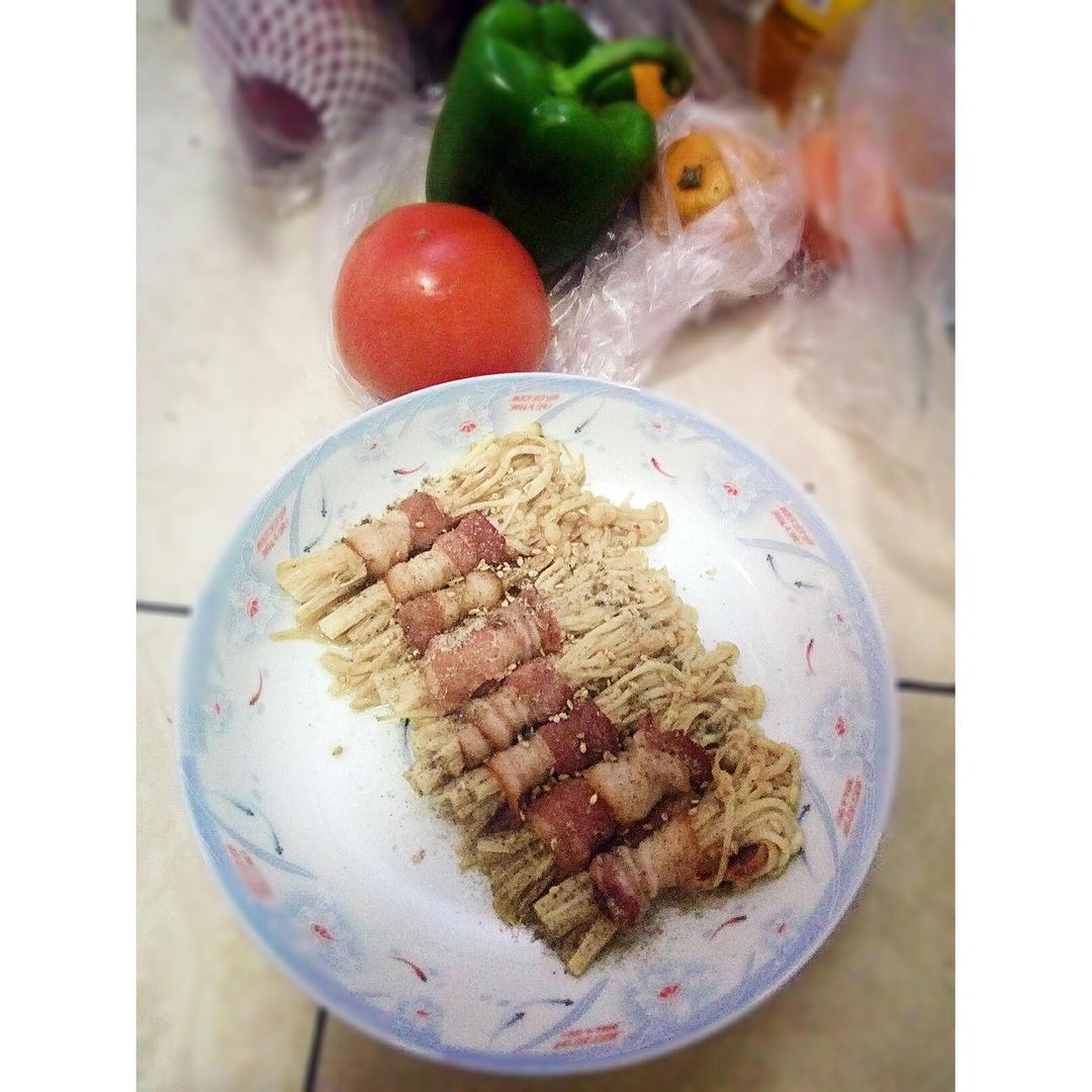 金针菇培根卷（烤箱）