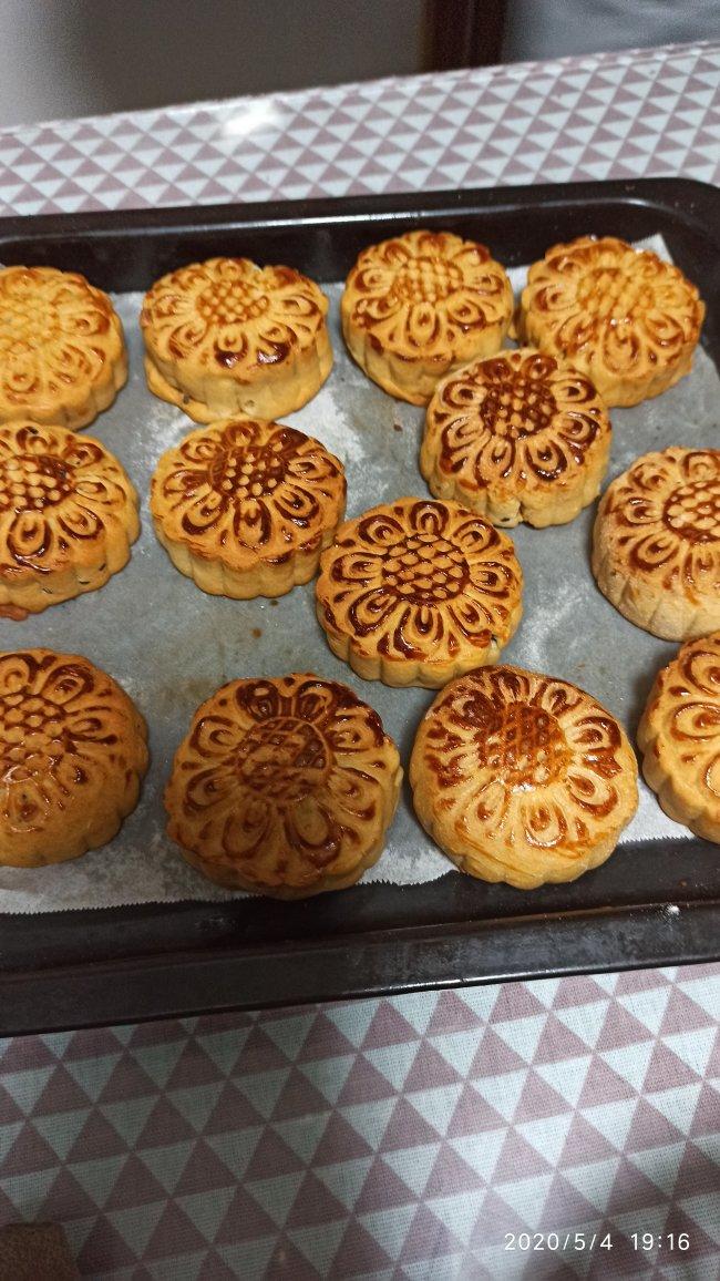 老式酥皮五仁月饼不用转化糖浆