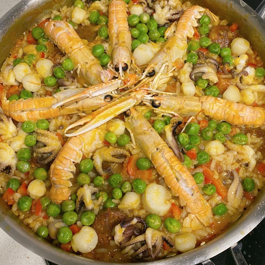 【曼食慢语】Seafood Paella 西班牙海鲜饭