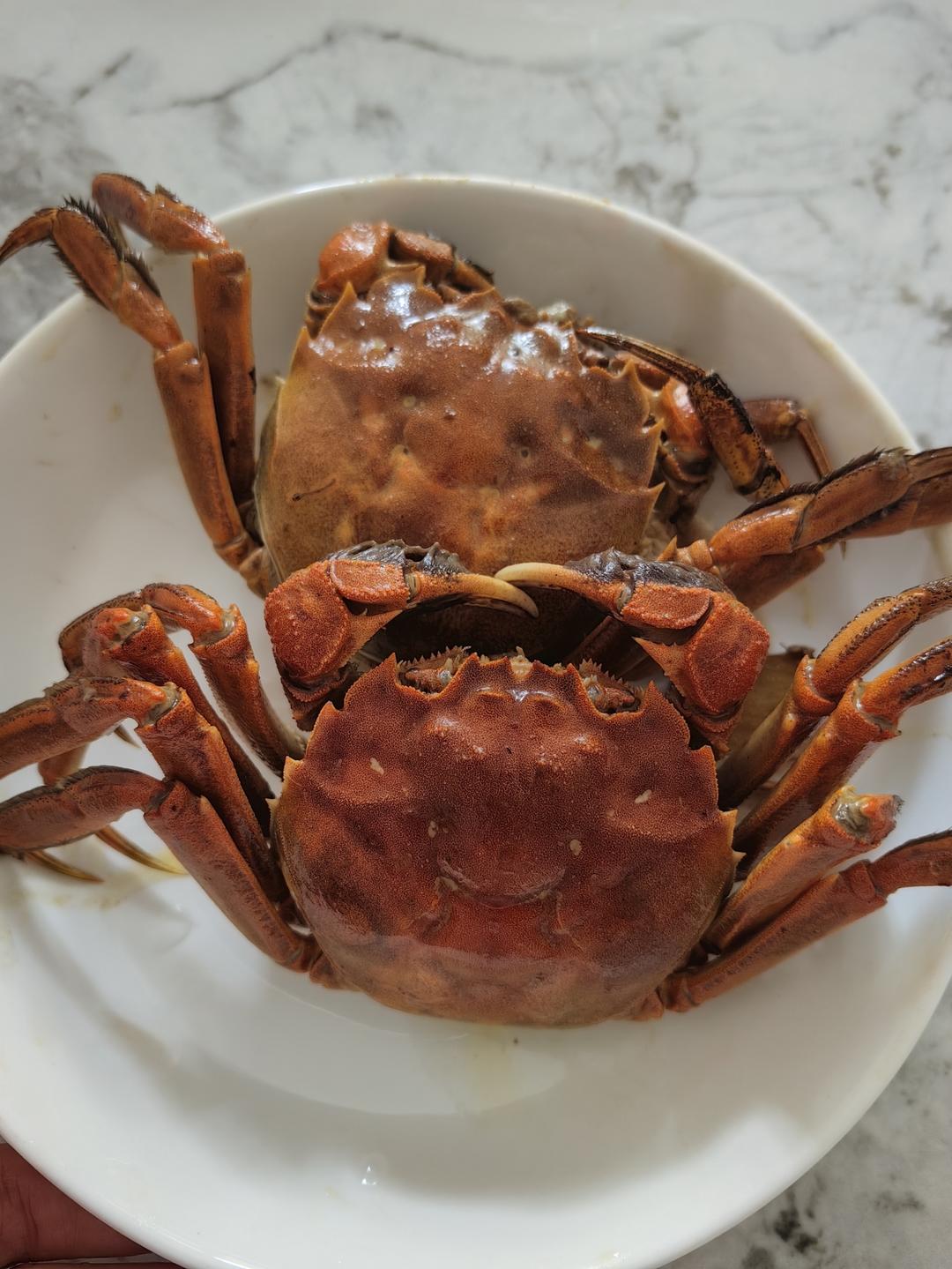 大闸蟹这样做不寒！超香！超好吃！香煎蟹!