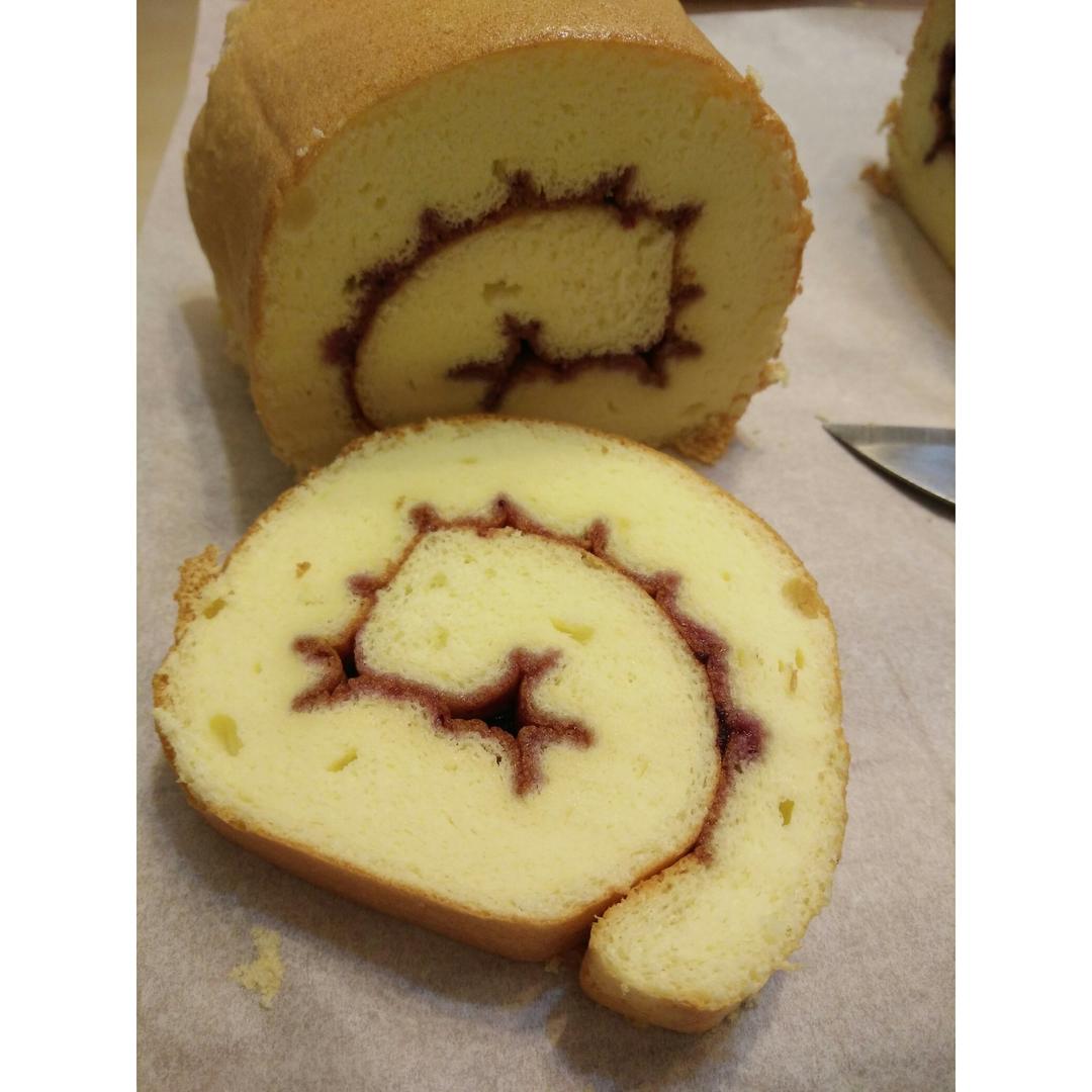 千叶纹蛋糕卷