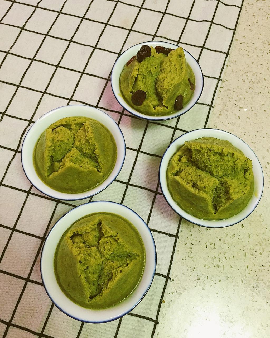 抹茶发糕